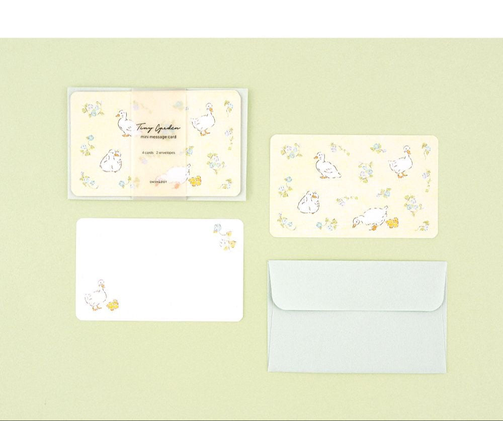 Tiny Garden Mini Message Card