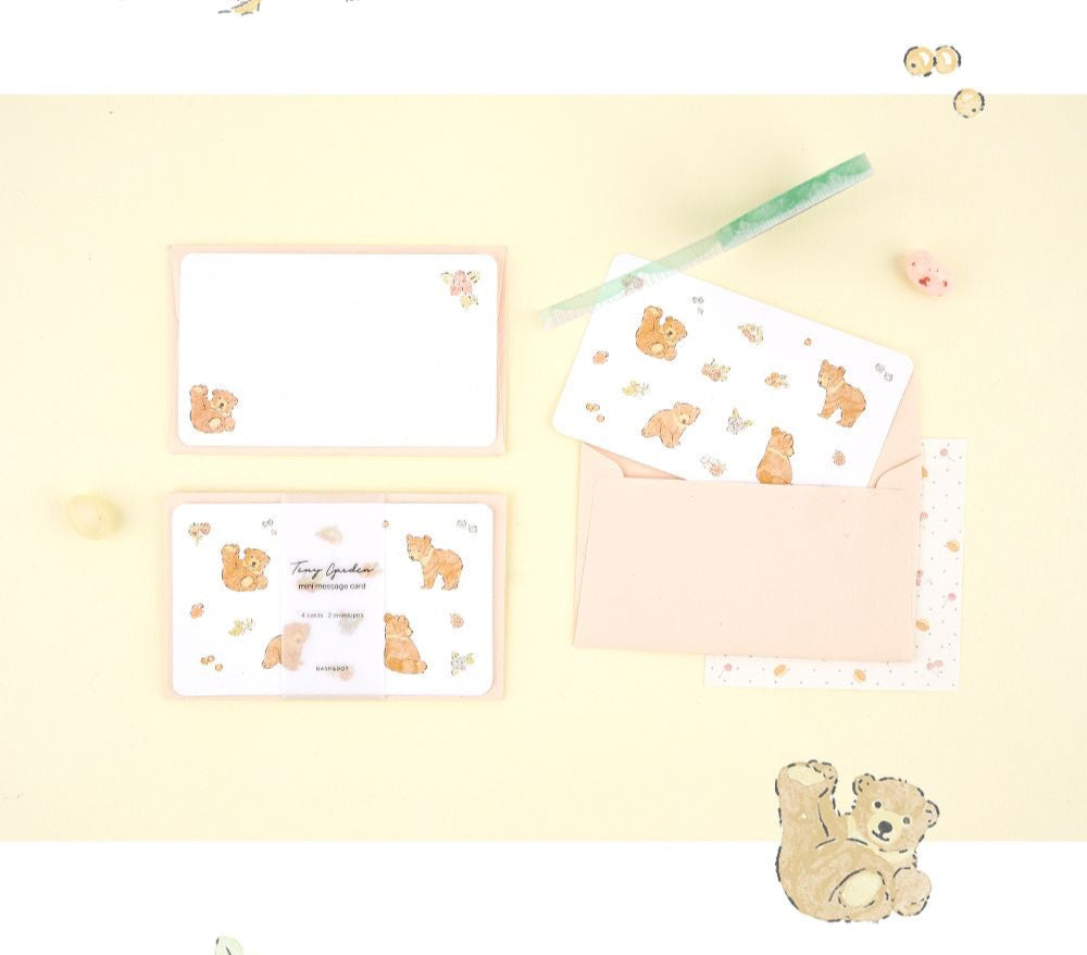 Tiny Garden Mini Message Card