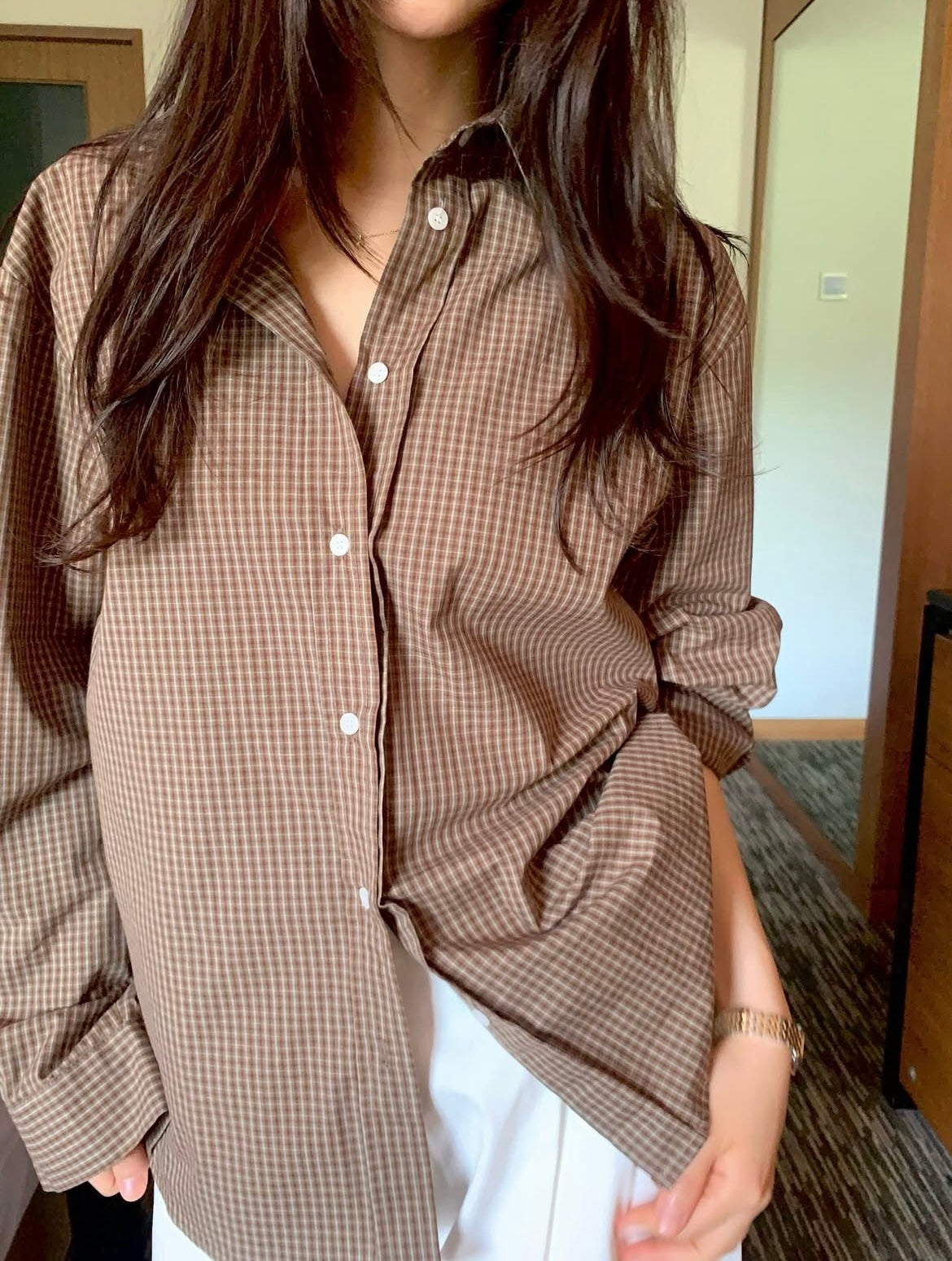 Small Check Classic Shirt