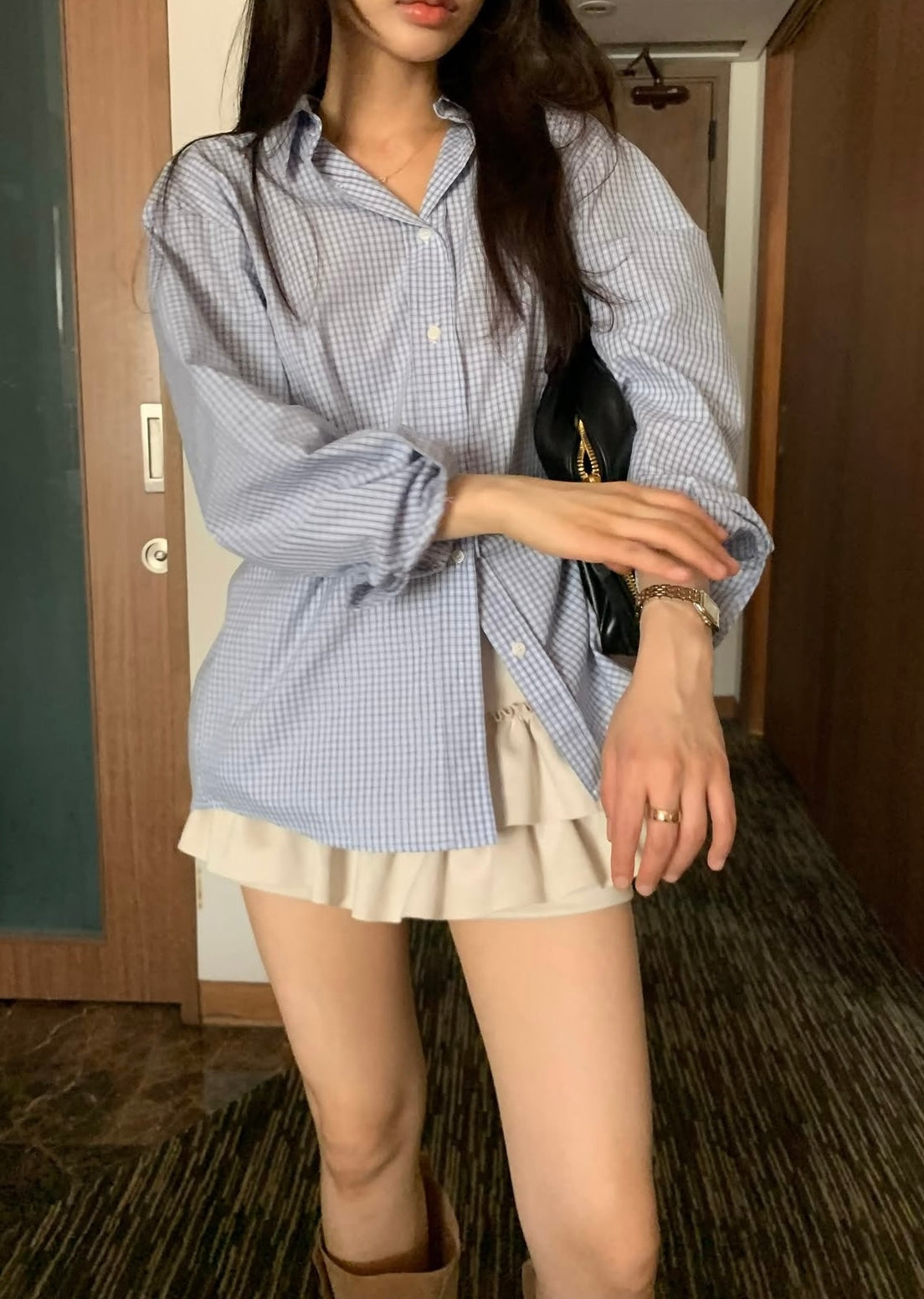 Small Check Classic Shirt