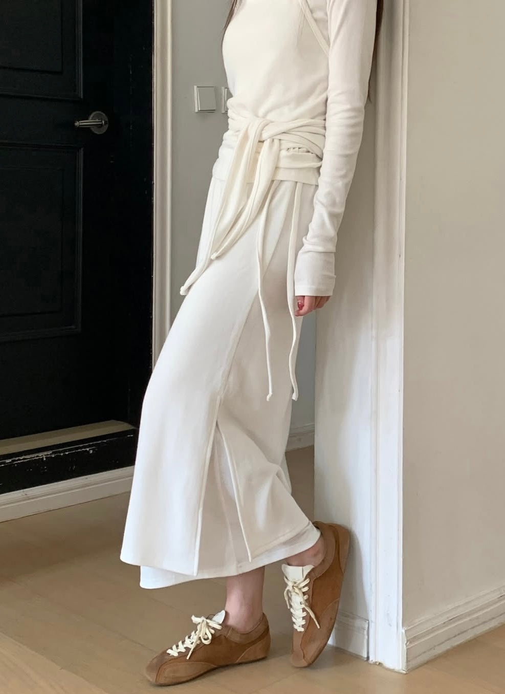 Knit skirt / Strickrock