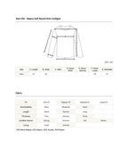 Alpaca Soft Round Knit Cardigan