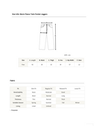 Warm Fleece Twin-Pocket Joggers