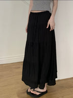 Summer Tiered Long Skirt