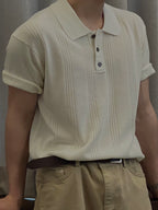 Plezen Linen Polo Knit