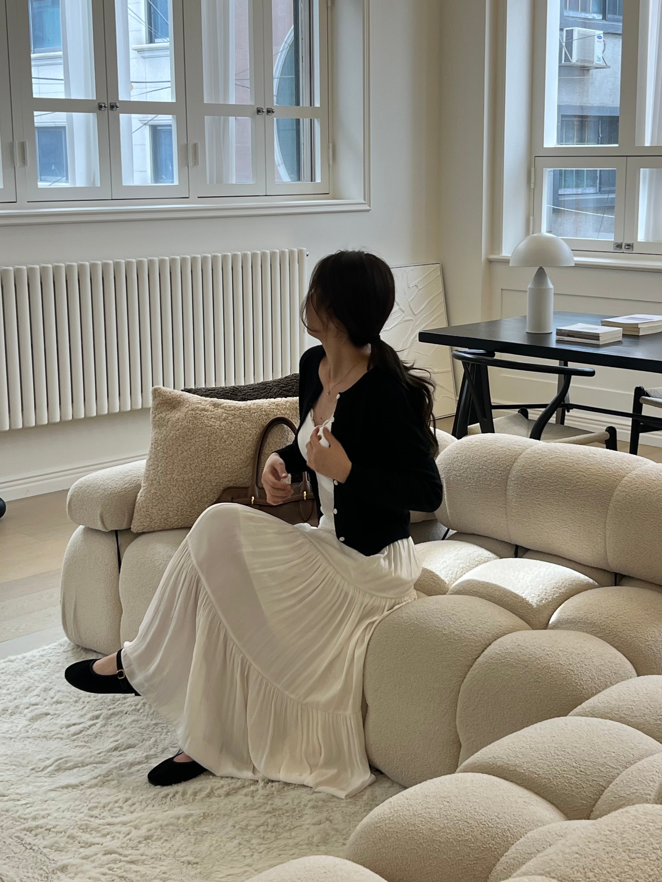 Classic Round Cardigan