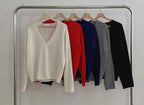 Deep V Knit