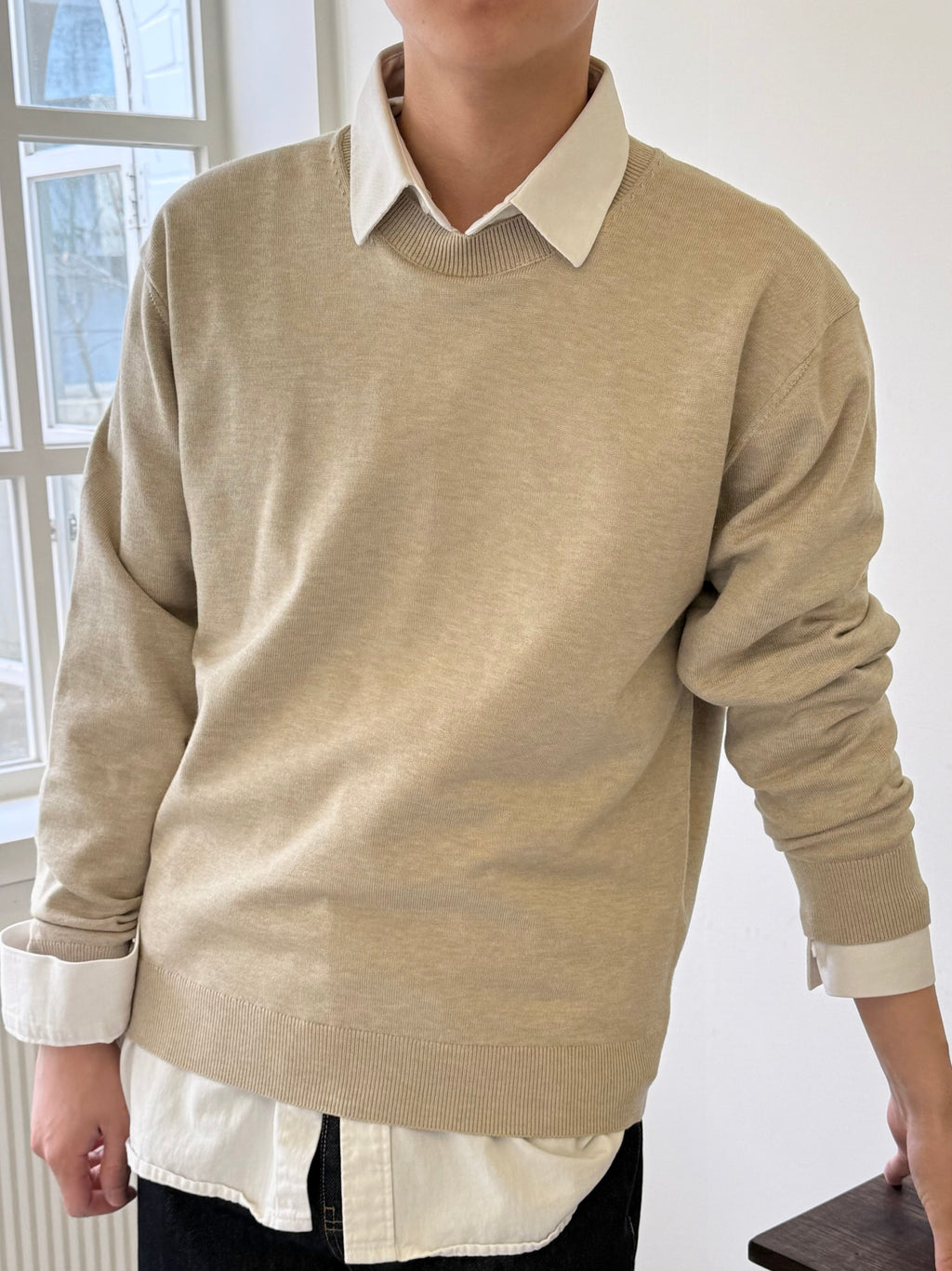 Essential Crewneck Knit