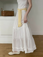 Summer Tiered Long Skirt