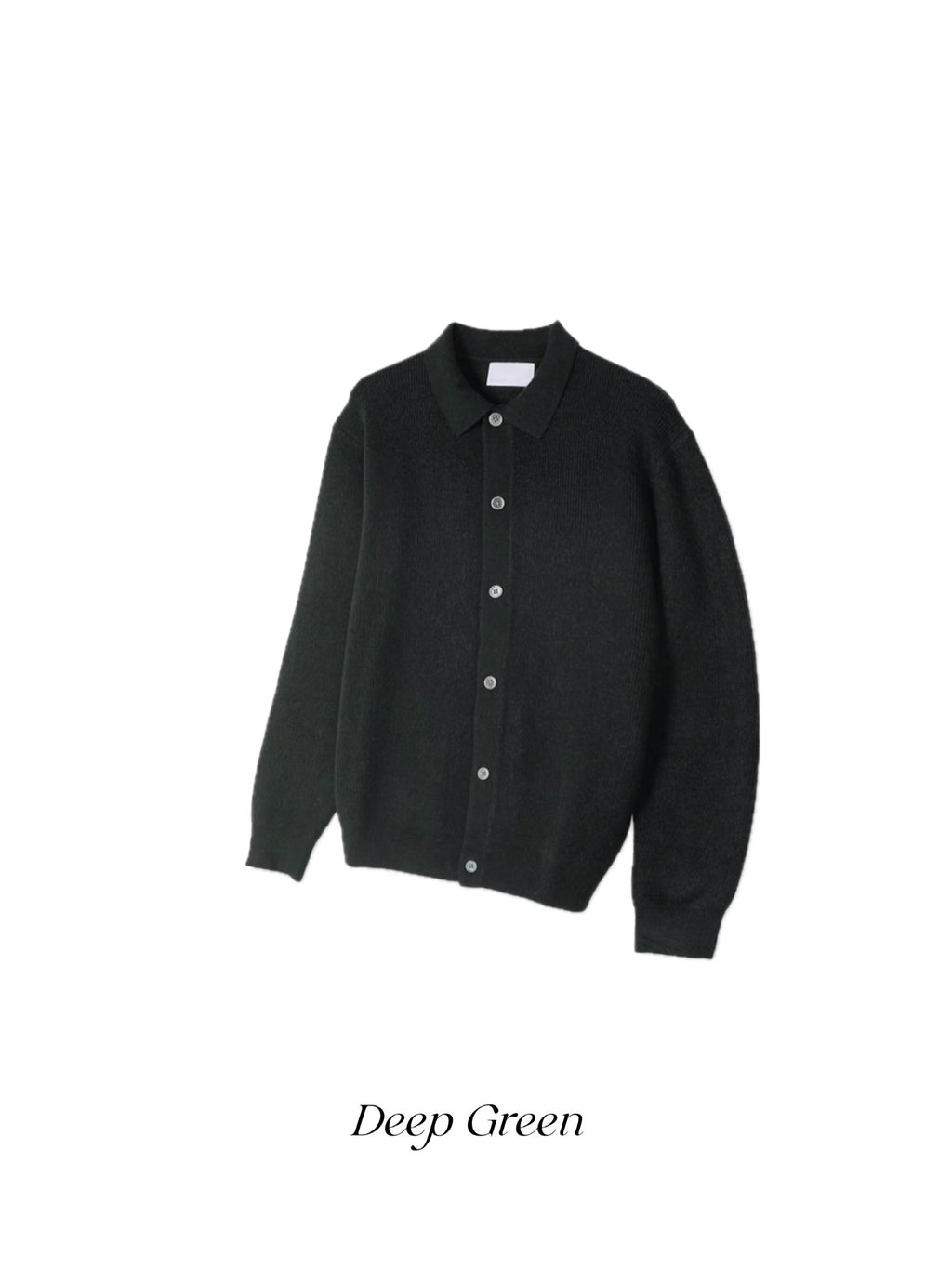 Classic Button Collar Knit
