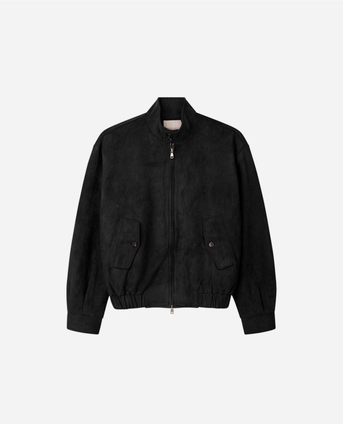Classic Suede Harrington Jacket