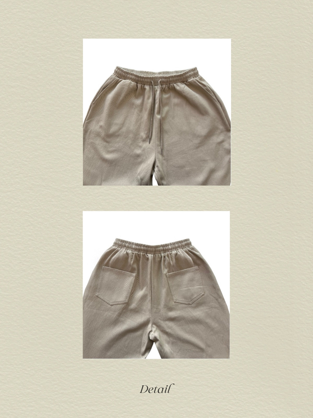 Cotton Wide Pants