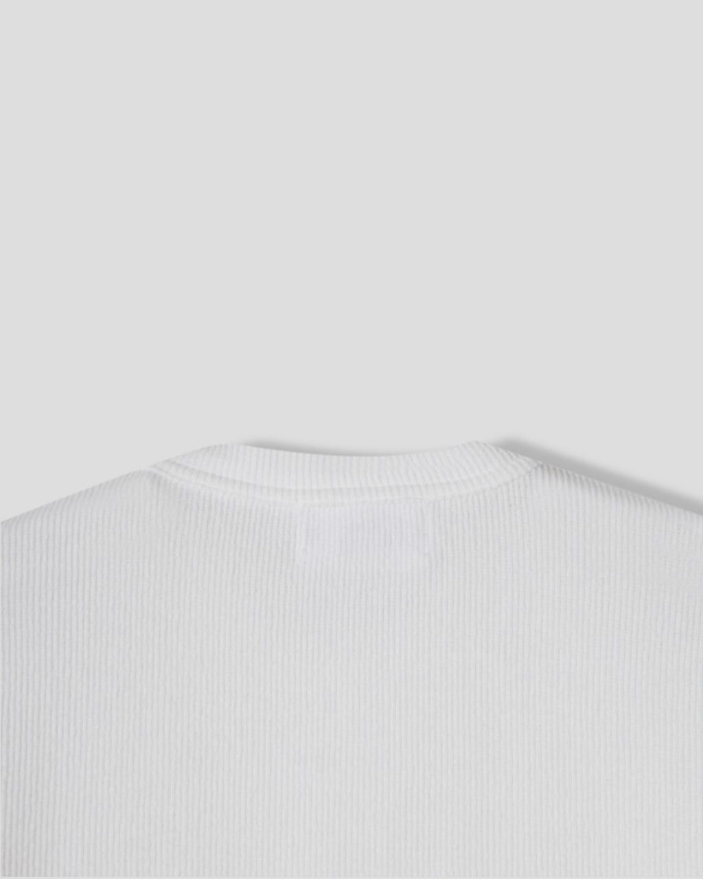 Ribbed Henley Knit Tee