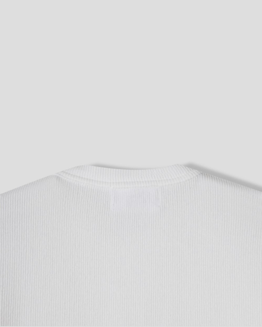 Ribbed Henley Knit Tee