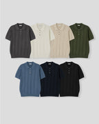 Plezen Linen Polo Knit