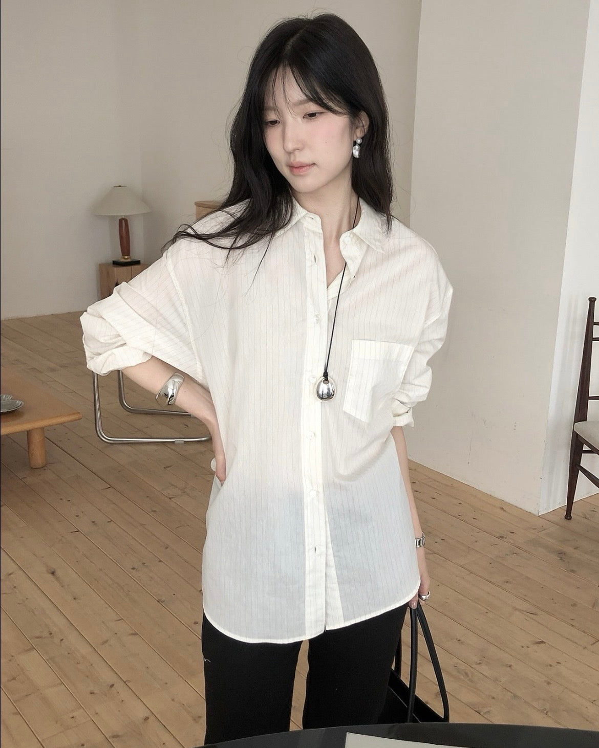 Raf Striped Shirt