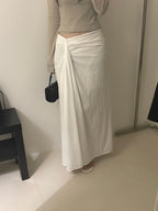 Draped Long Skirt