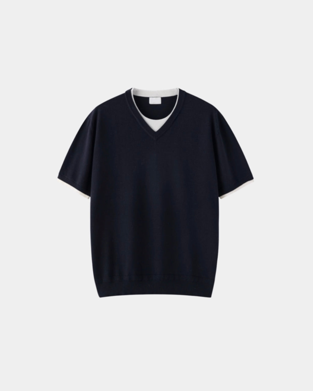 Layered Knit Tee