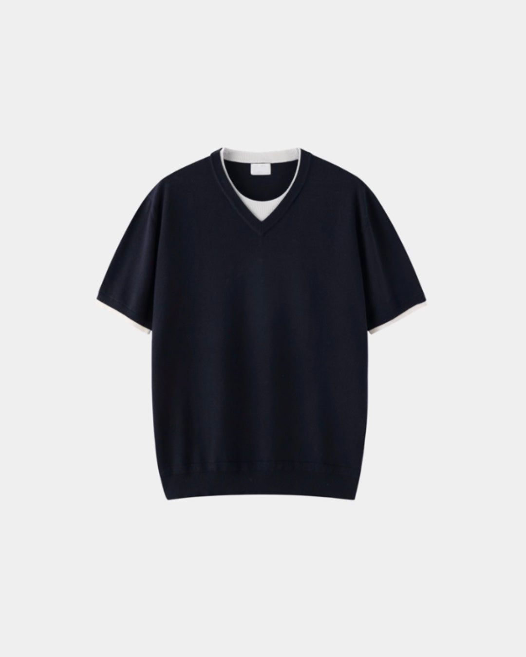 Layered Knit Tee