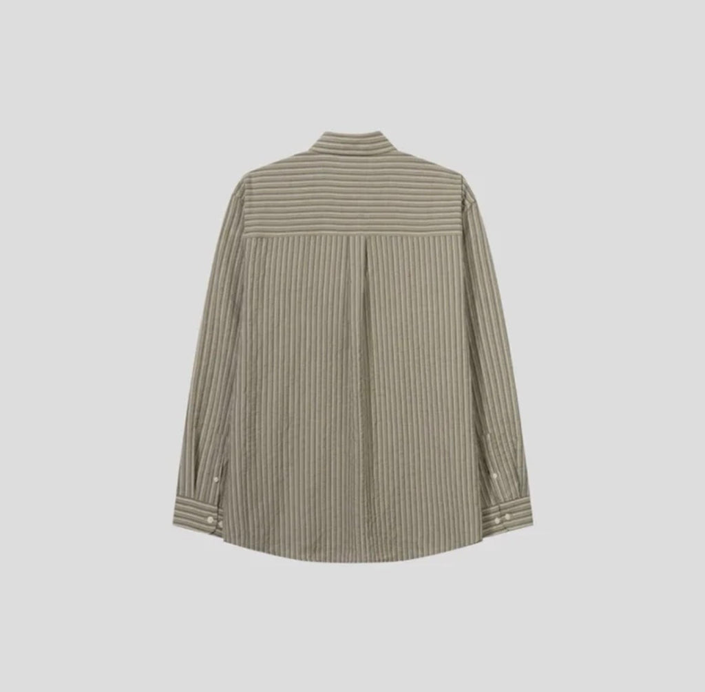Striped Seersucker Shirt