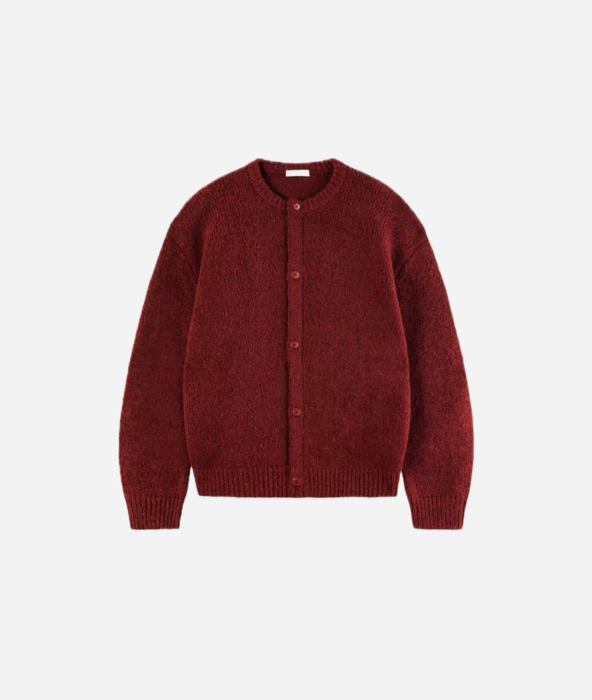 Alpaca Soft Round Knit Cardigan