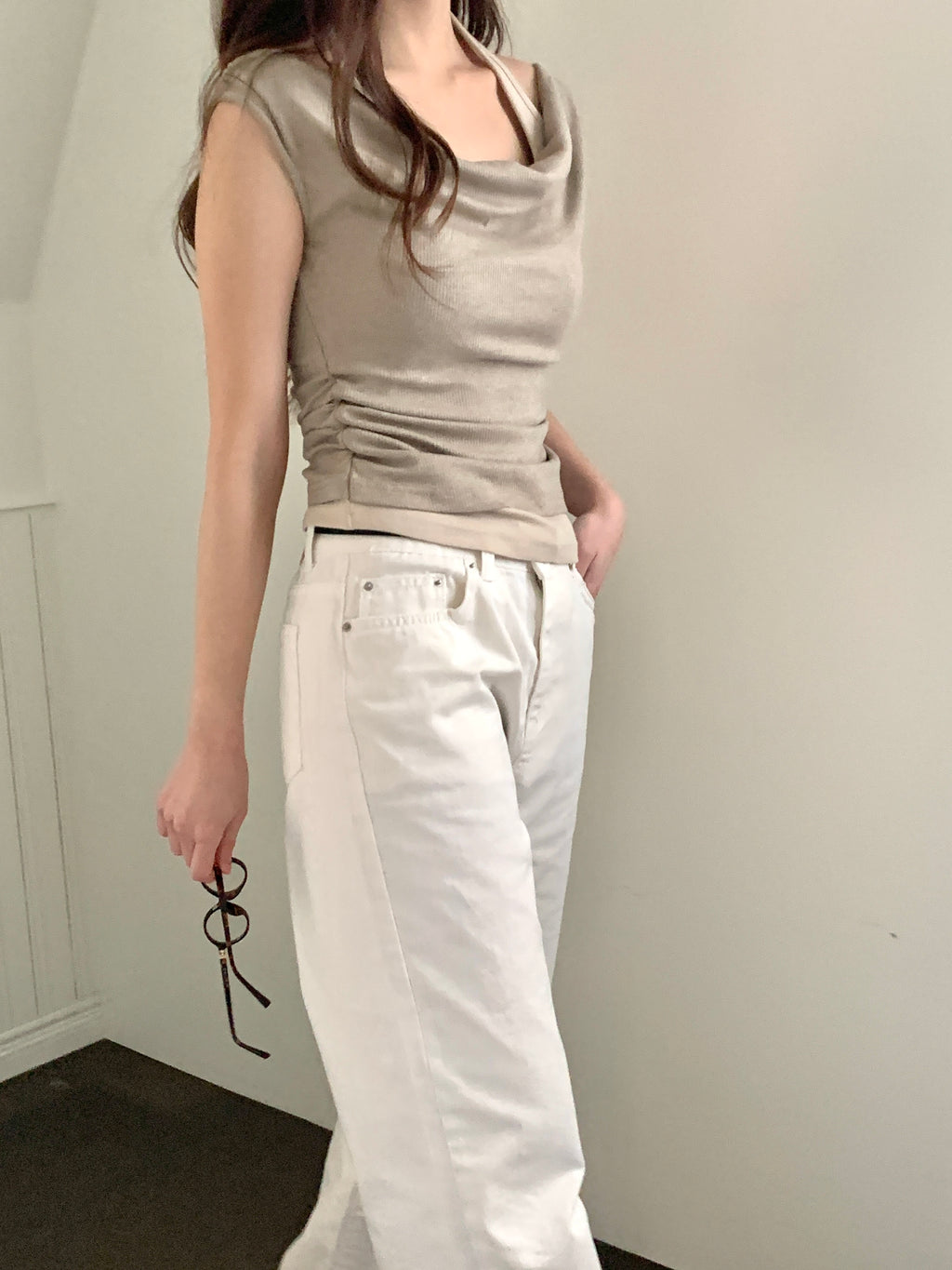 Layered Drape Top