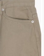 Curved Cotton Pants