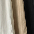 Soft Suede Long Skirt