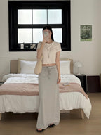 Striped Maxi Skirt