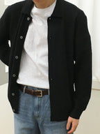 Classic Button Collar Knit