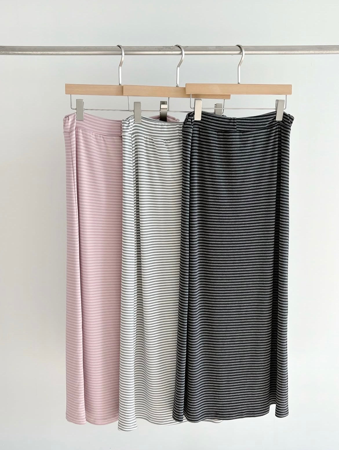 Striped Maxi Skirt