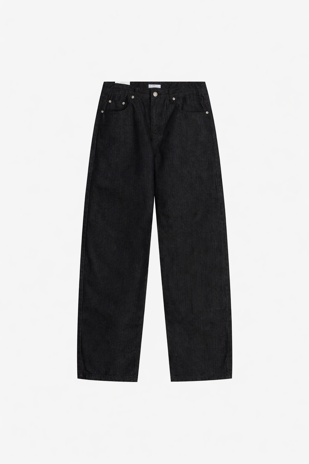 Striped Denim Pants