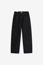 Striped Denim Pants