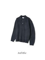 Heritage 5-Gauge Button Collar Knit