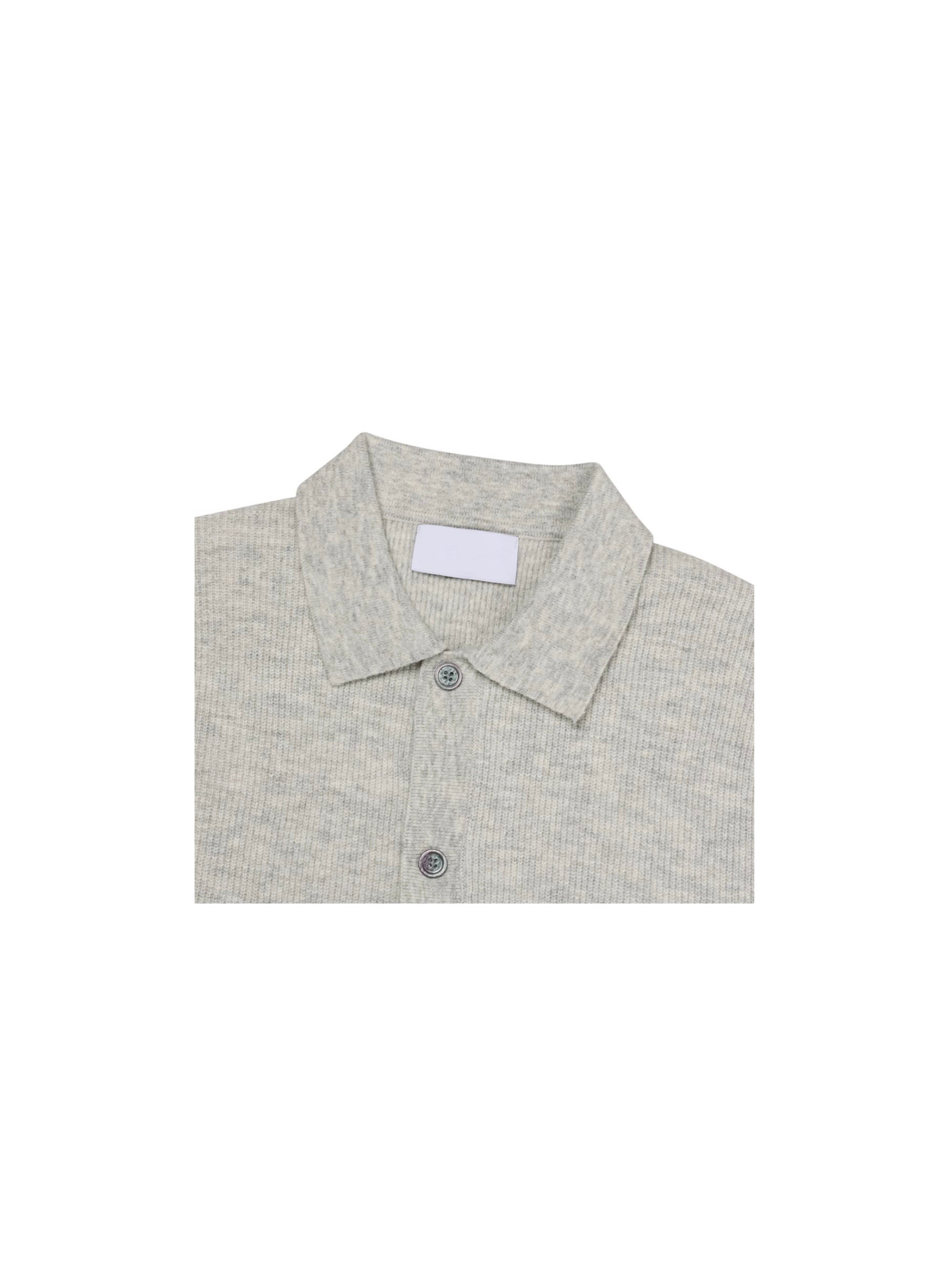 Classic Button Collar Knit