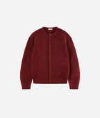 Alpaca Soft Round Knit Cardigan