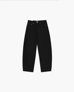 Curved Cotton Pants