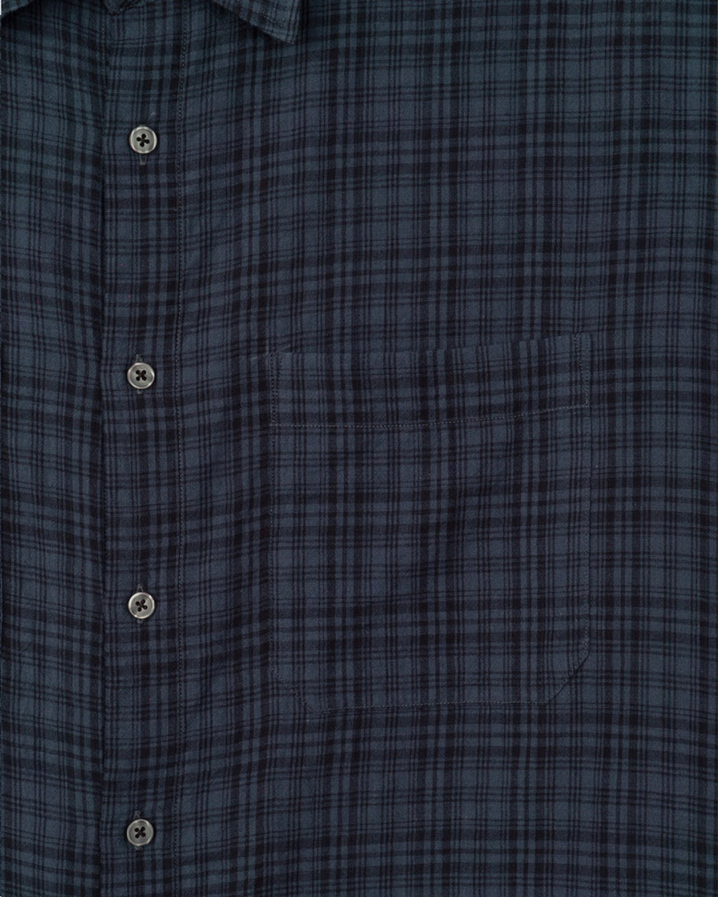 Check Roll-Up Half Shirt