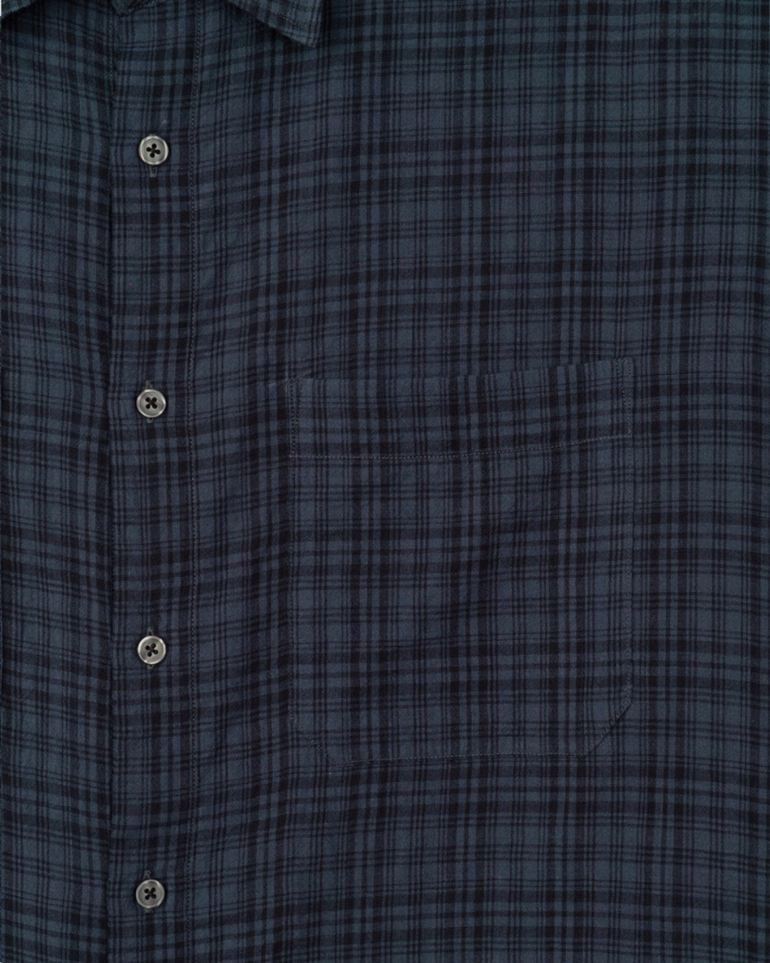 Check Roll-Up Half Shirt