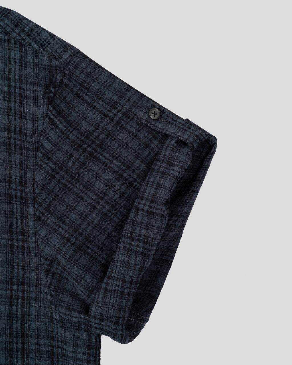 Check Roll-Up Half Shirt
