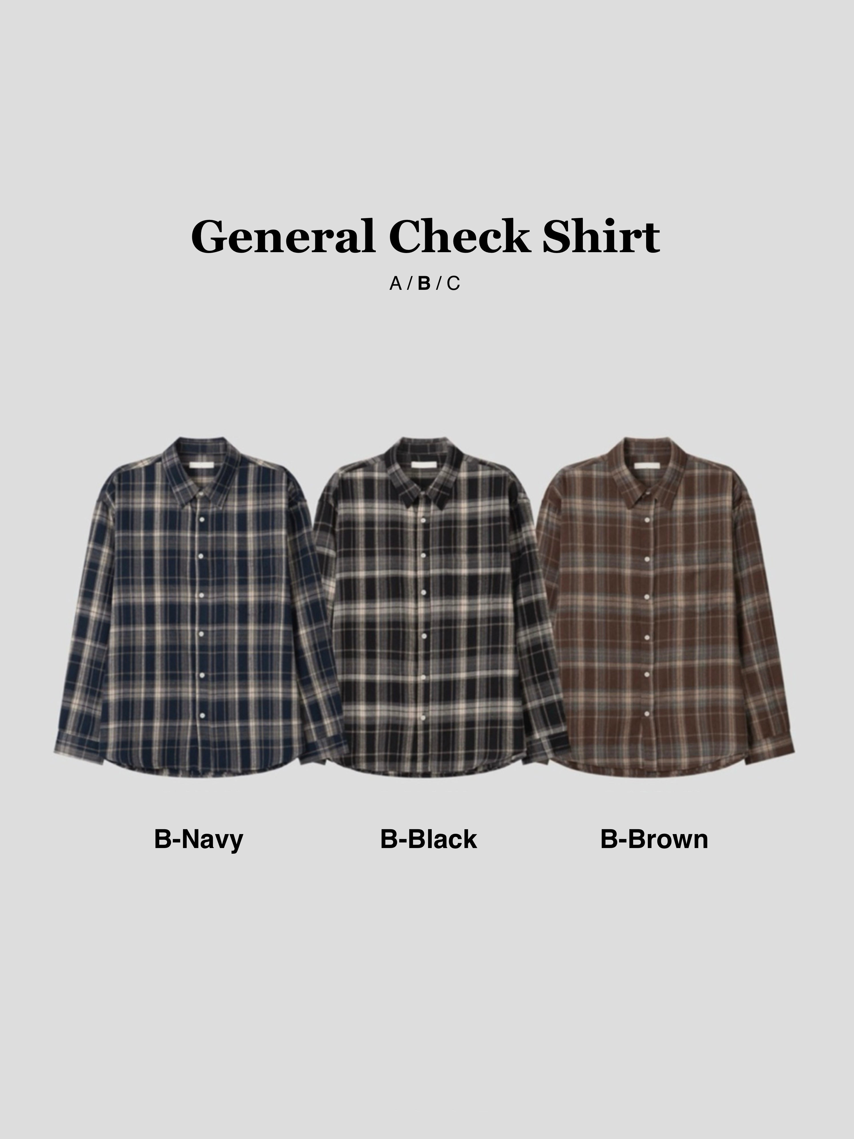 General Check Shirt (A/B/C)