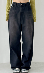 Wide Denim Pants