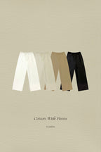 Cotton Wide Pants