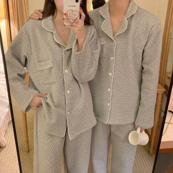 Soft Dot Quilted Set