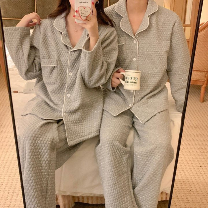 Soft Dot Quilted Set