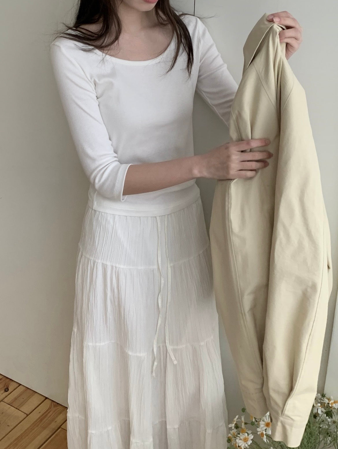 Modal U-Neck Half Sleeve T-Shirt