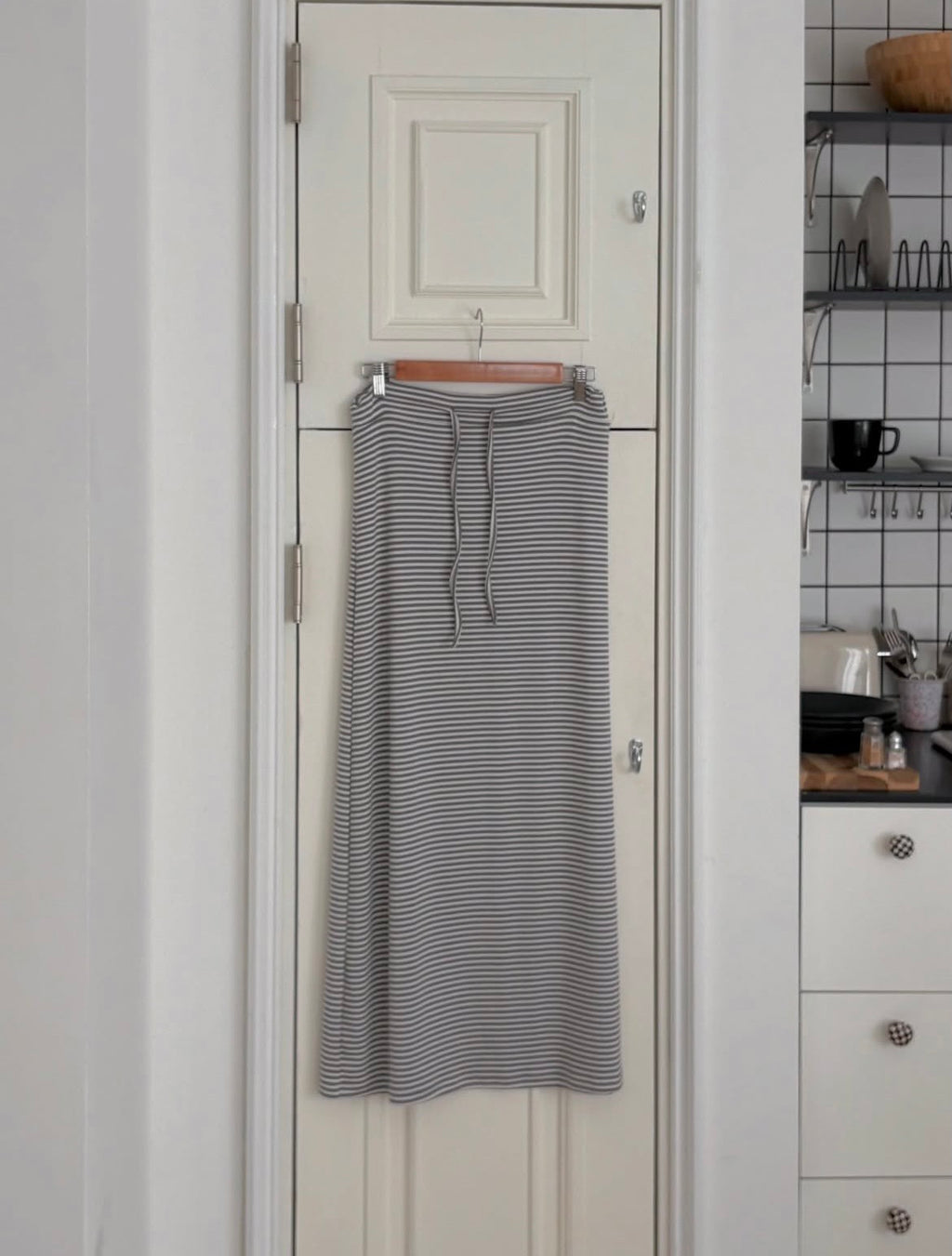 Striped Maxi Skirt