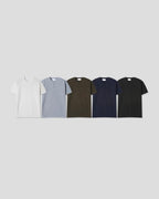 Ribbed Henley Knit Tee