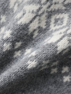 Snowflake Nordic Winter Zip-Up