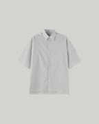 Striped Roll-Up Half Shirt